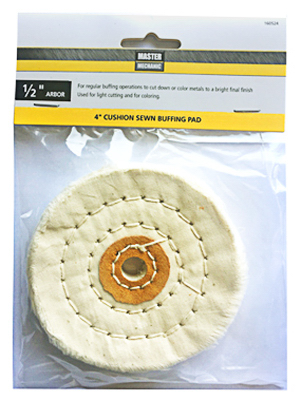 MM 4"Cush Sewn Buff Pad