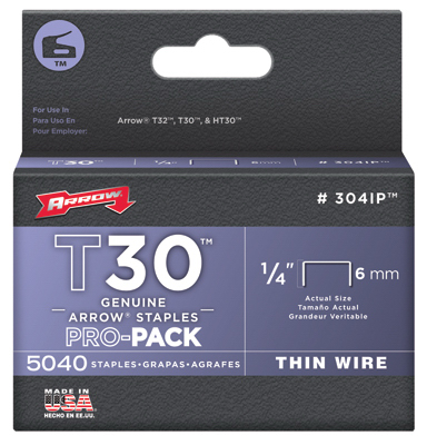 5000PK 1/4" Wire Staple