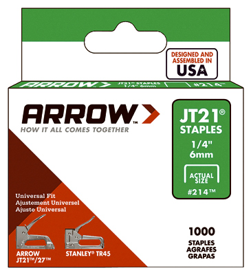 1000PK 1/4" Staple