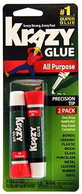 2PK 2G Tube Krazy Glue