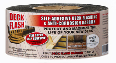 3x75 Deck Flash Barrier