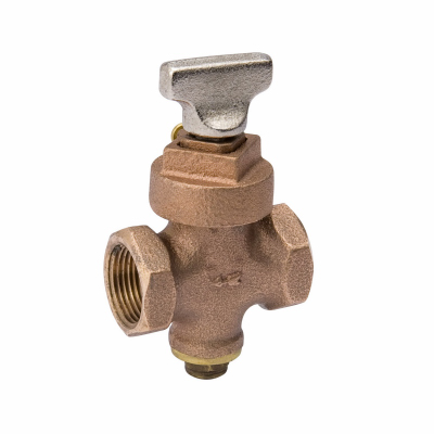1" BRZ Stop/Drain Valve