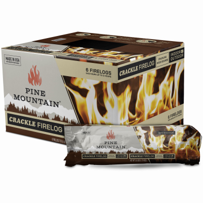 6PK 3HR Crackl Fire Log