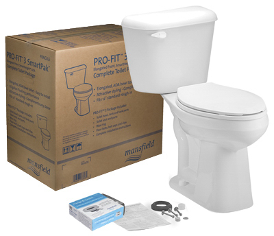 Prof1 WHT Toilet To Go