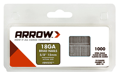1000PK 5/8" BRN Brad