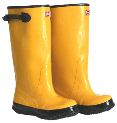SZ10 17" YEL Rubb Boot