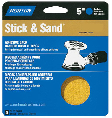 4PK 5" 40G Sand Disc