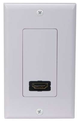 HDMI SGL Wall Plate
