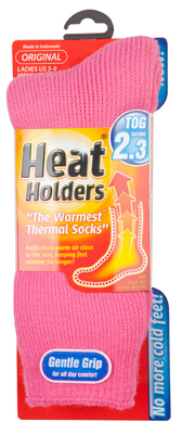 Ladies 5-9 PNK Socks
