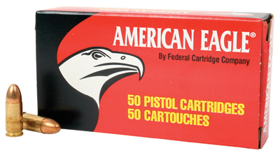 Fed 50RND 9mm PSTL Ammo