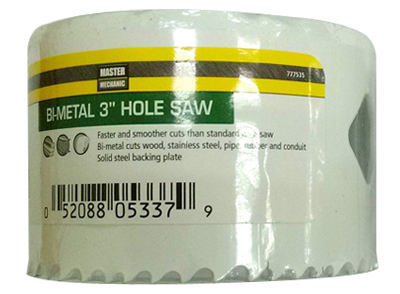 MM 3" Bi Metal Hole Saw