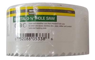 MM 3-1/2" Bi Hole Saw