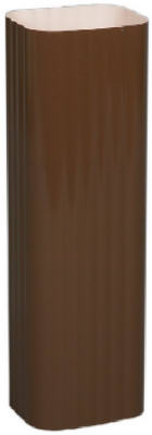 2x3 BRN Steel Downspout