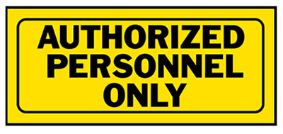 6x15 Author Person Sign