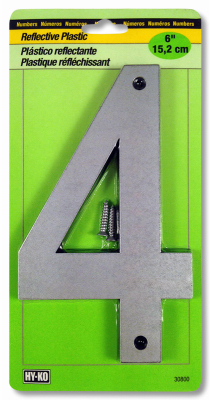 6" Reflect Plas #4/Trim