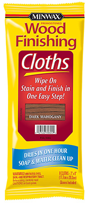 Mahogany WD Stain Cloth
