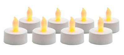8PK Flameless Tea Light