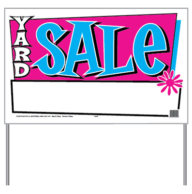 26x16 YD Sale Sign