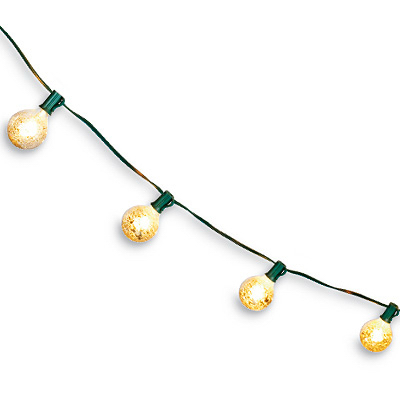 10CT SLV Globe Light