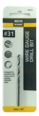 MM#31 Wire GA Drill Bit