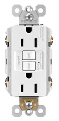15A WHT AFCI Receptacle