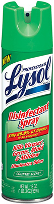 19OZ Lysol Countr Spray