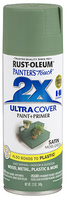 12OZ Sat Moss GRN Paint