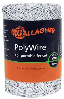 1/16x656 WHT Polywire