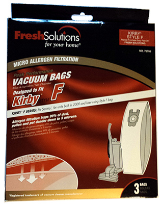 6PK Kirby F Vacuum Bag