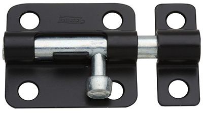 2-1/2" BLK Barrel Bolt