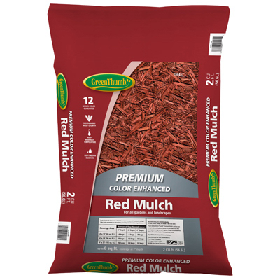 GT 2CUFT RED Mulch