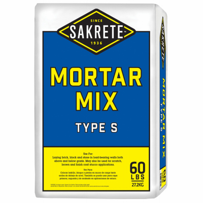 60LB Type S Mortar Mix