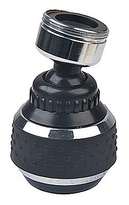 CHR/BLK Fauc Aerator