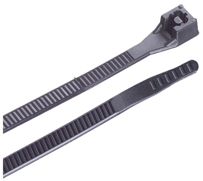 100PK 11"BLK Xtreme Tie