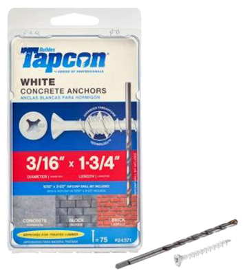 75PK 3/16x1.75 Anchor