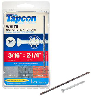 75PK 3/16x2.25 Anchor