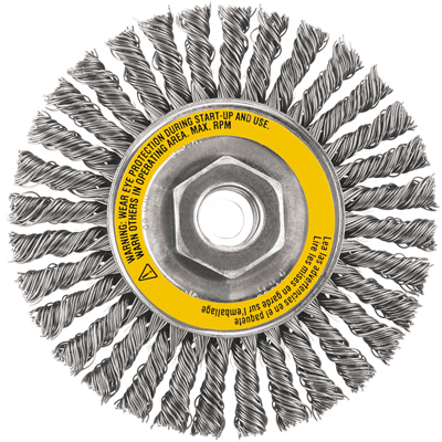 4x5/8"-11 SS Wire Wheel