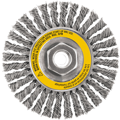 5x5/8-11 HP Wire Wheel