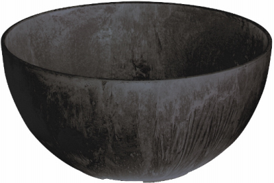 12" BLK Napa Planter