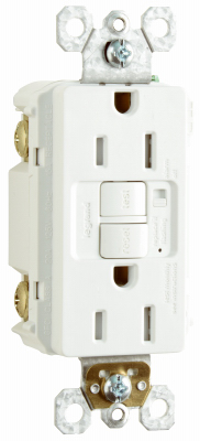 15A WHT Self Test GFCI