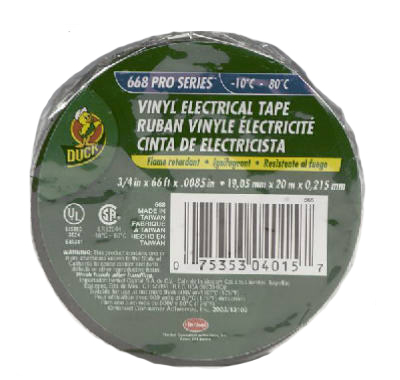 3/4"x66' Prem Elec Tape