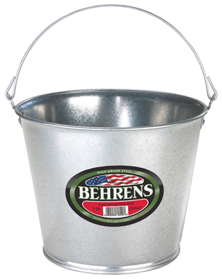 5QT Galv STL Pail