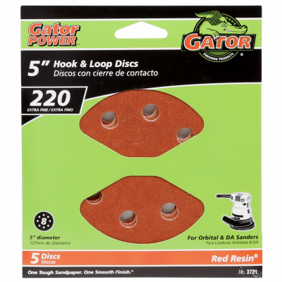 5PK 5"220G AO Sand Disc