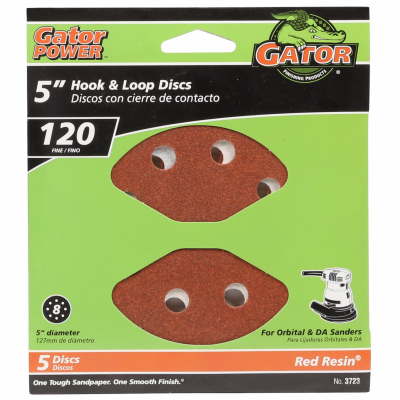 5PK 5"120G AO Sand Disc