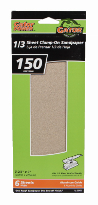 6PK 3-2/3x9 150G Sheet