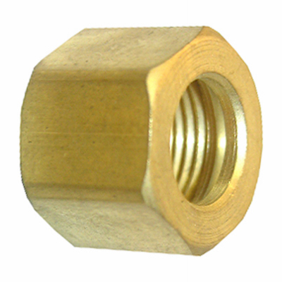 2PC 1/4" BRS CMP Nut