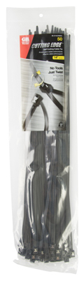 50PK 14" BLK Cable Tie