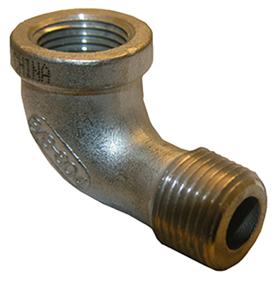 3/8" SS 90DEG ST Elbow