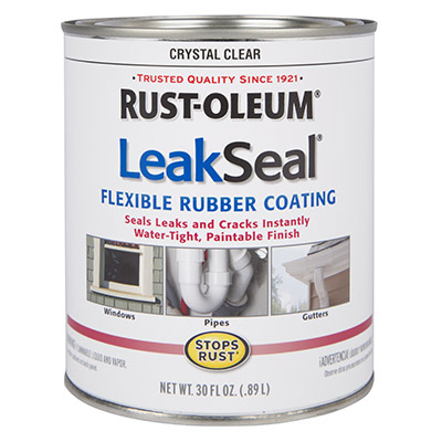 QT CLR BRSH On LeakSeal