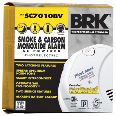 120V AC/DC Smoke Alarm